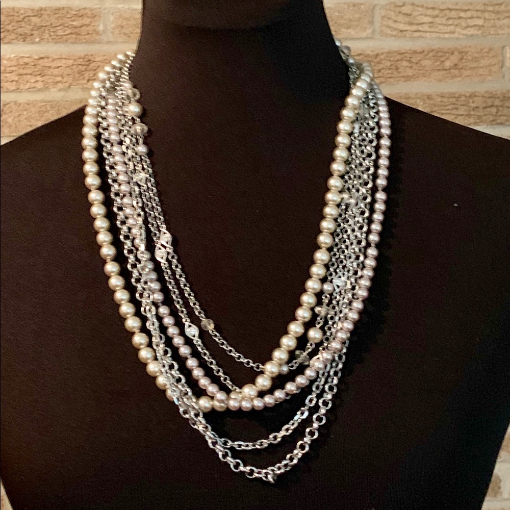 Beautiful multi-chain necklace